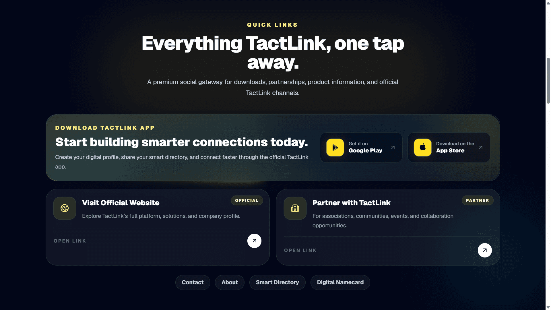 Tactlink Info preview 2